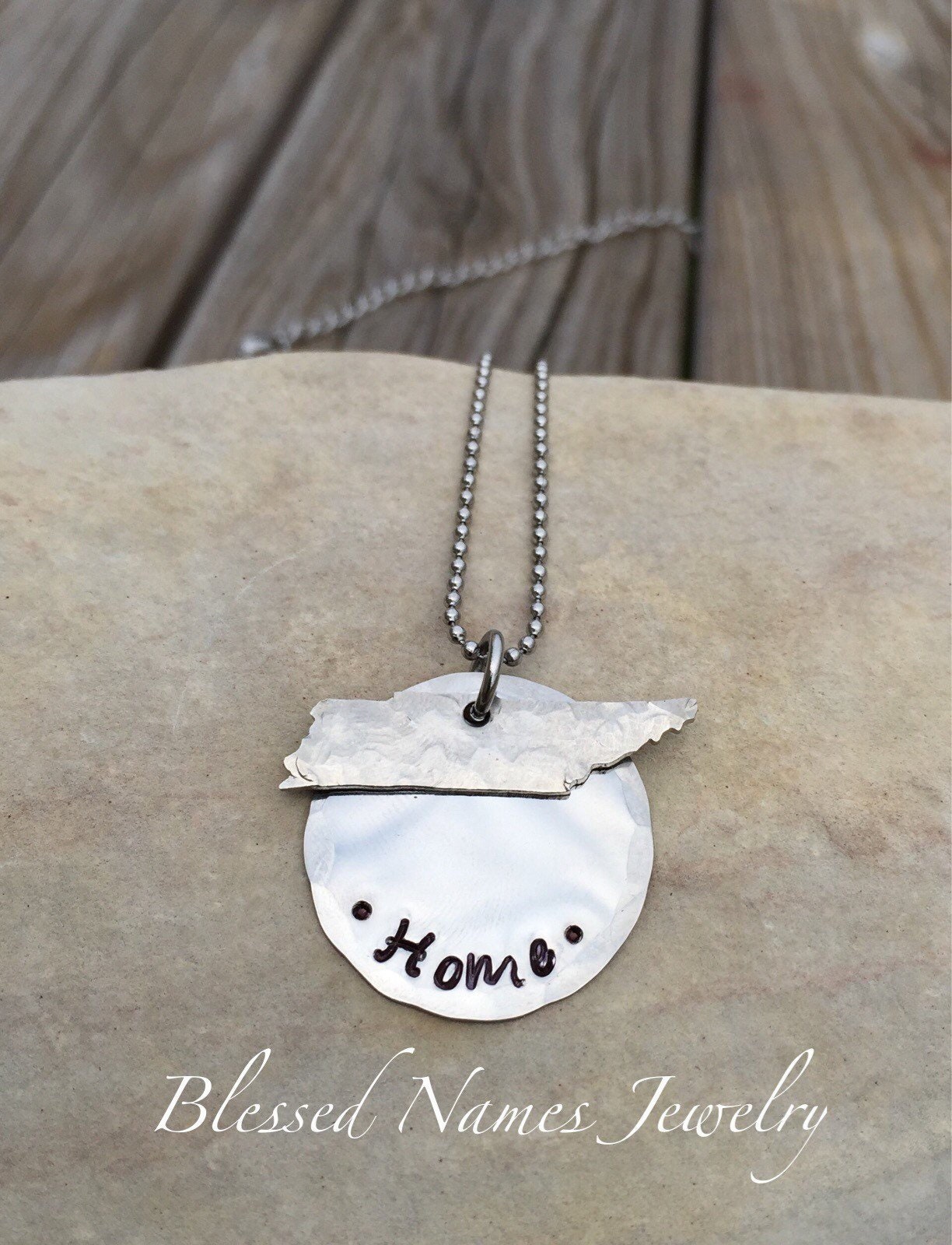 Tennessee Halskette, Halskette Home Knoxville, Nashville, Ut, Tn, Universität Von Tennessee, Memphis, Schmuck von BlessedNamesJewelry