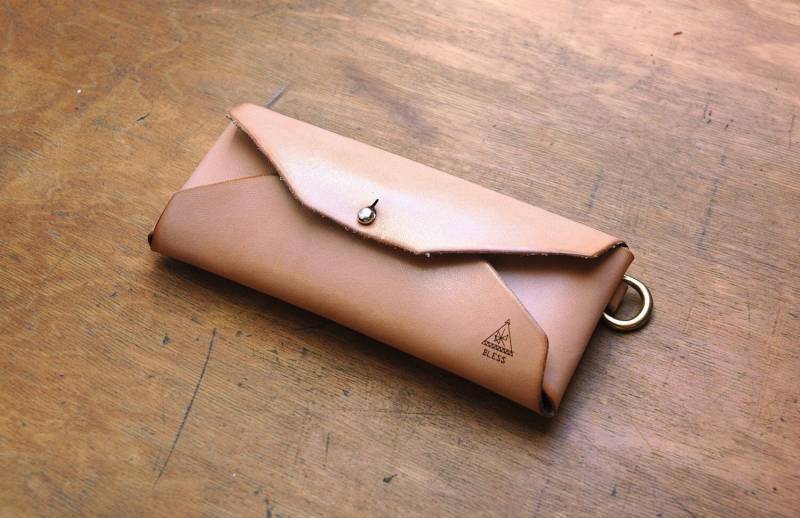 Brille Fall/Leder Brillenetui Sonnenbrille Handgefertigt in Portland, Oregon von Blesspdx