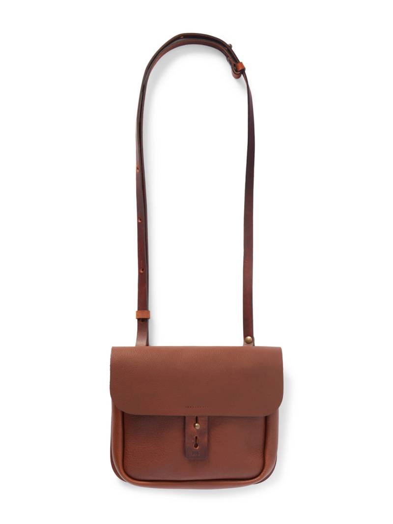 Bleu de Chauffe - Cartouche Cartridge Full-Grain Leather Messenger Bag - Men - Brown von Bleu de Chauffe