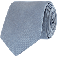 Blick Krawatte aus Seide in unifarbenem Design (7 cm) in Jeansblau, Größe 1 von Blick