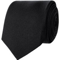 Blick Krawatte aus reiner Seide (7 cm) in Black, Größe One Size von Blick