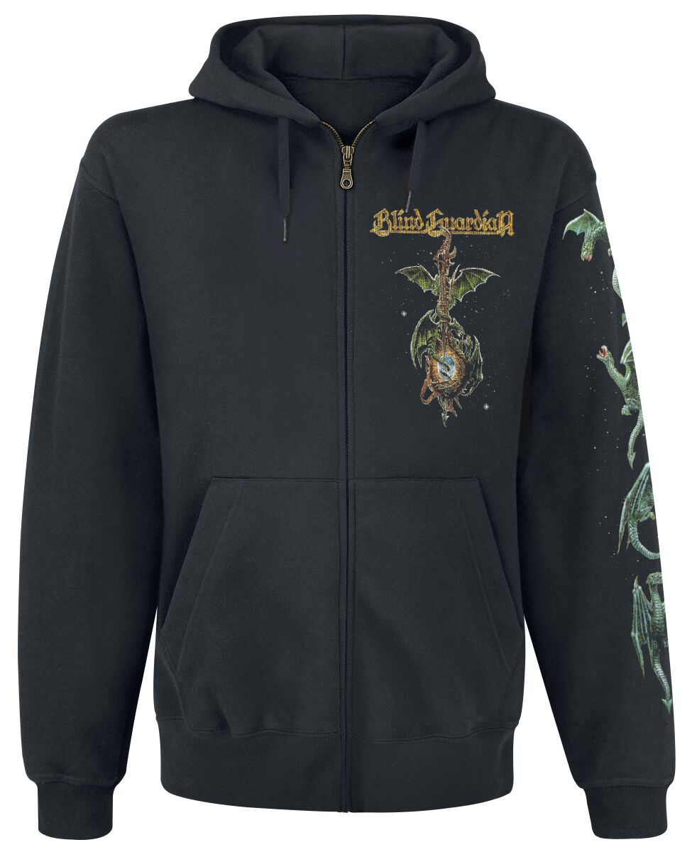 Blind Guardian Imagination From The Other Side - Guitar Kapuzenjacke schwarz in XL von Blind Guardian