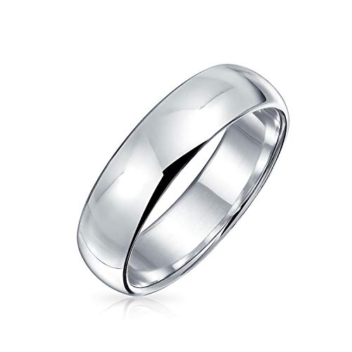 Einfacher Minimalistischer Dünner Stapelbarer .925 Sterling Silber Paare Ehering Ring Für Männer Für Frauen 2Mm von Bling Jewelry