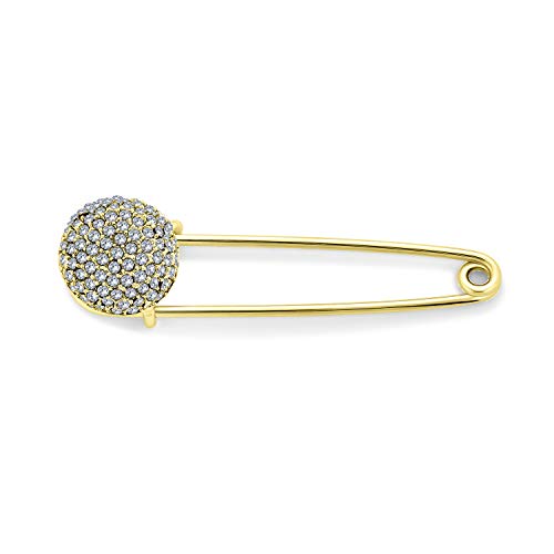 Mode Große Statement Symbol Der Unterstützung Weihnachtskugel Design Sicherheitsnadel Schal Brosche Hinzufügen Charms Für Frauen Teenager Vergoldet 2 Zoll von Bling Jewelry