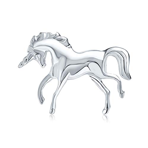 Einzigartiger Pegasus Fliegendes Pferd Mythisches Magisches Einhorn Anstecknadel Brosche Für Frauen Teenager Feines .925 Sterlingsilber von Bling Jewelry