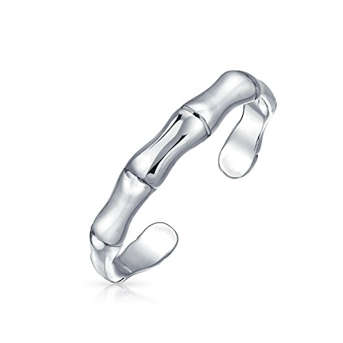 Punk Rocker Karibischer Pirat Skelett Knochen Midi-Zehe-Ring Für Frauen Teenager Oxidiert .925 Silber Sterling Einstellbar von Bling Jewelry