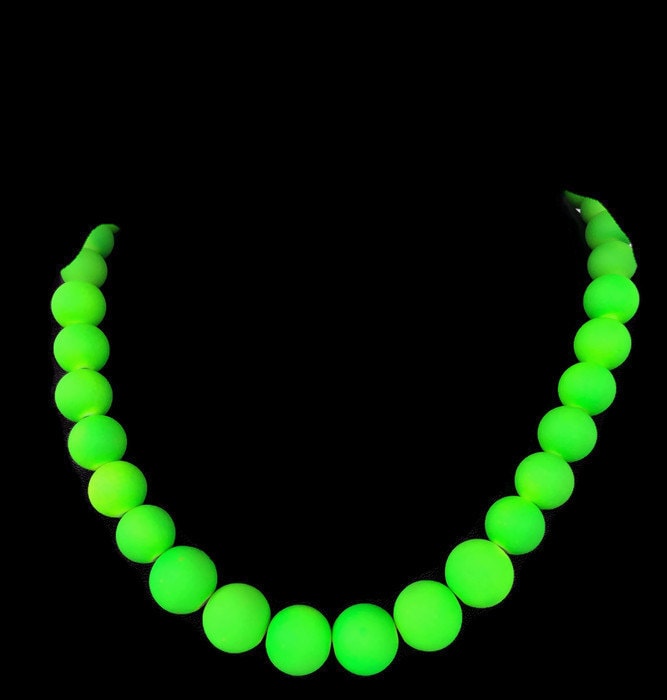 Neon Grünen Schmuck - Sommer-Halskette Sommer-Schmuck Grün Halskette Trendy Bridal Neon Grünen Schmuck - Sommer-Halskette Sommer-Schmuck Grün Halskette Trendy Bridal von Bling4AllSeasons