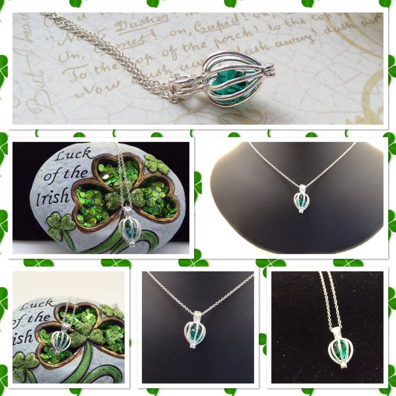 Swarovski Shamrock Halskette - Crystal St. Patricks Day Halskette, Schmuck Swarovski Shamrock Halskette - Crystal St. Patricks Day Halskette, Schmuck von Bling4AllSeasons