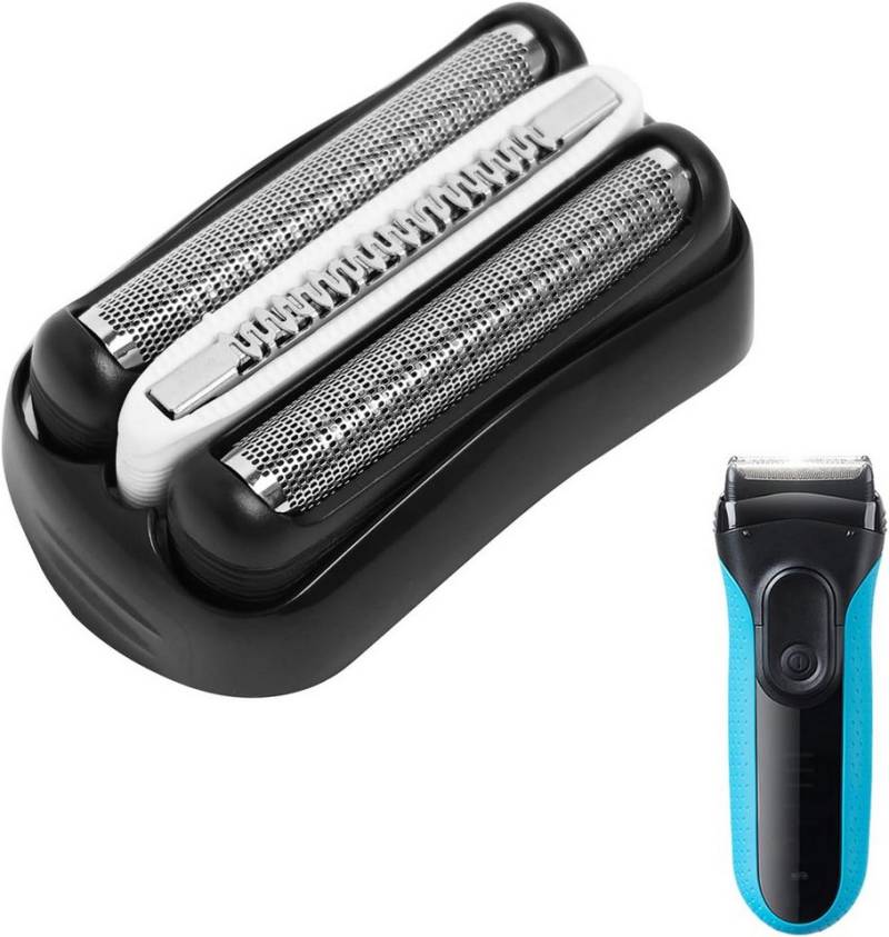 BlingBin Ersatzscherköpfe Ersatzscherköpfe für Herren, kompatibel mit Braun Series 3 Rasierern, 1er set, 1 St., 6 x 4 x 2,5 cm, Kompatibel mit Rasierern der Braun Series 3 von BlingBin