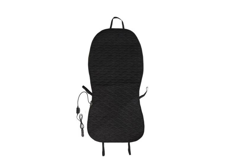 BlingBin Sitzheizkissen 12V Autositzauflage Beheizbar, 2 Heizstufen Sitzpolster Universell, 1er Set 1-tlg., Auto Sitzheizung Universal für LKW, SUV, Transporter, Büro, 12v Heizung für Auto Rutschfester Sitzauflag Auto Vordersitz von BlingBin