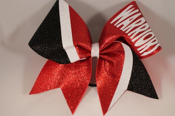 Glitzer Schleifen Schleife - Schule Jubeln Benutzerdefinierte Beliebiger Name Beliebige Farben Rot Schwarz Weiß Blingitoncheerbowz Glitzer Schleifen Schleife - Schule Jubeln Benutzerdefinierte Beliebiger Name Beliebige Farben Rot Schwarz Weiß Blingitoncheerbowz von BlingItOnCheerBowz