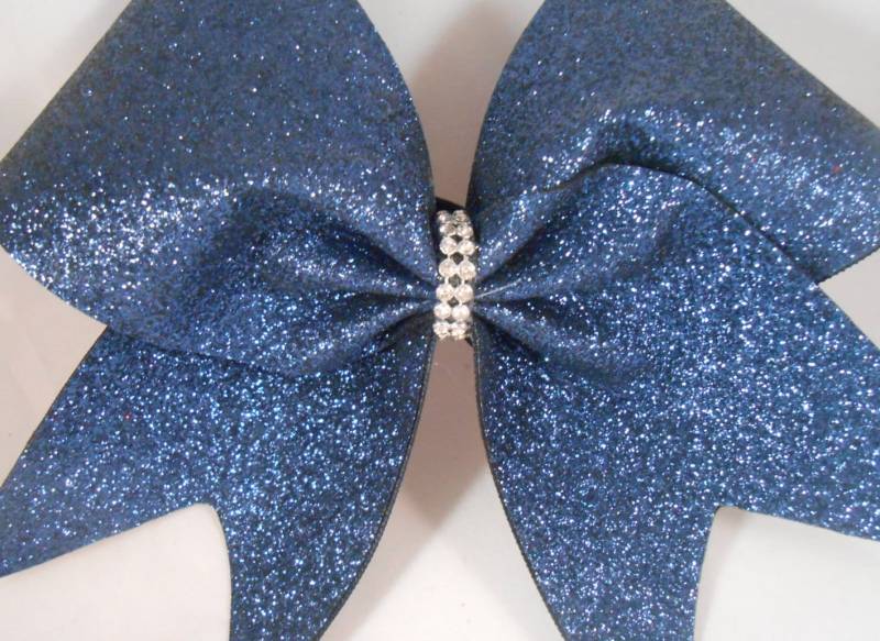 Navy Glitzer Schleife - Alle Farben Verfügbar Von Blingitoncheerbowz Navy Glitzer Schleife - Alle Farben Verfügbar Von Blingitoncheerbowz von BlingItOnCheerBowz