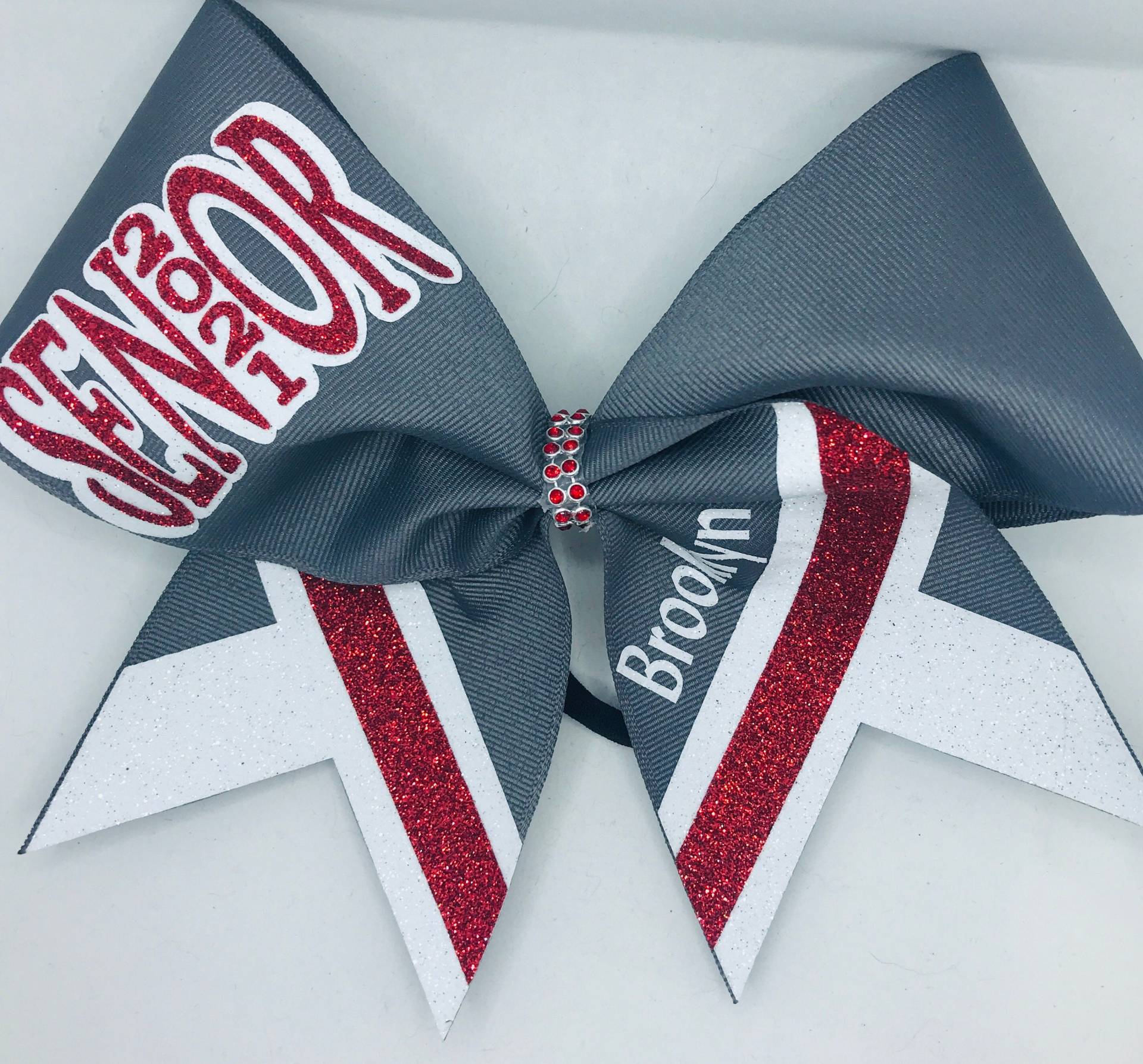 Senior Cheer Bow Custom - Ihre Farben Deine Schule Und Namen Mit Beliebigen Farbbändern Glitzer Hergestellt Senior Cheer Bow Custom - Ihre Farben Deine Schule Und Namen Mit Beliebigen Farbbändern Glitzer Hergestellt von BlingItOnCheerBowz