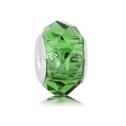 BlingNuts Sparkling Green May Birthstones Spacer Charm Compatible with Pandora Charms Bracelets Gift Women Friendship Birthday Cubic Zirconia BlingNuts Sparkling Green May Birthstones Spacer Charm Compatible with Pandora Charms Bracelets Gift Women Friendship Birthday Cubic Zirconia von BlingNuts