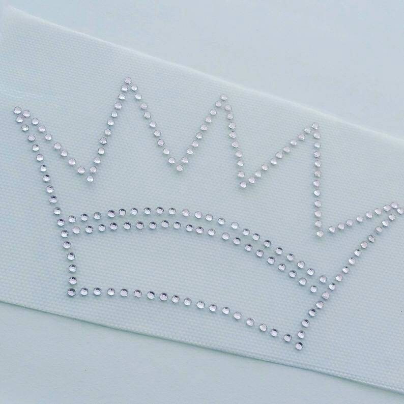 Applikation Krone, Königliche Anstecknadel von BlingSparkleShineLtd