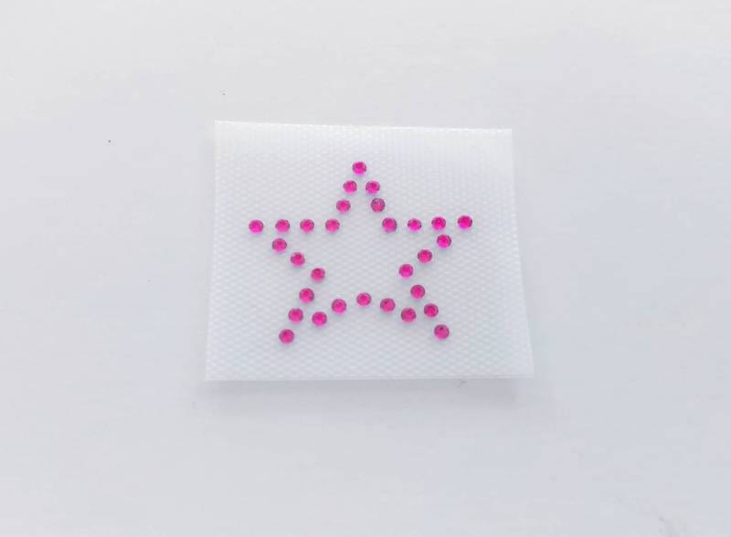 Stern Strass Applikation, 1, 5 "Stern Bling, Stern, Kleiner Aufbügeln Diy Applikationen, Schleife Sterne von BlingSparkleShineLtd