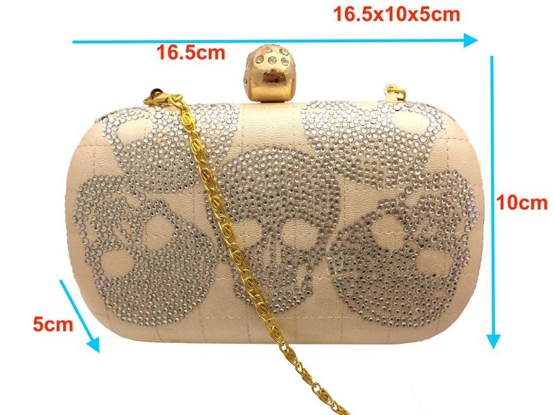 Blingustyle Swarovski Frauen Kristall Diamant Abend Party Clutch Tasche 09 von BlingUstyle