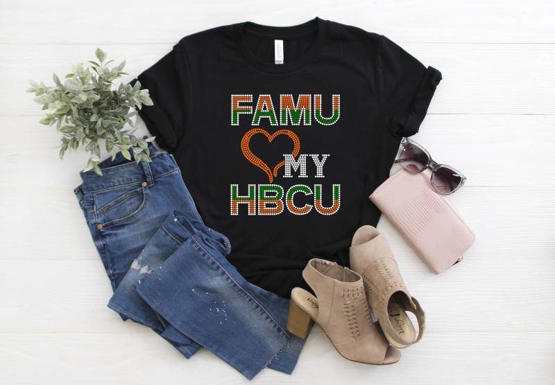 Famu - Love My Hbcu Strass T-Shirt von BlingWitit