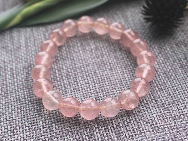 Handgemachte Natürliche Erdbeerquarz Armband/Natur Strech Armband Schmuck/Geschenk Für Mädchen Oder Frauen/#br-S80523P809 Handgemachte Natürliche Erdbeerquarz Armband/Natur Strech Armband Schmuck/Geschenk Für Mädchen Oder Frauen/#br-S80523P809 von Blinghand