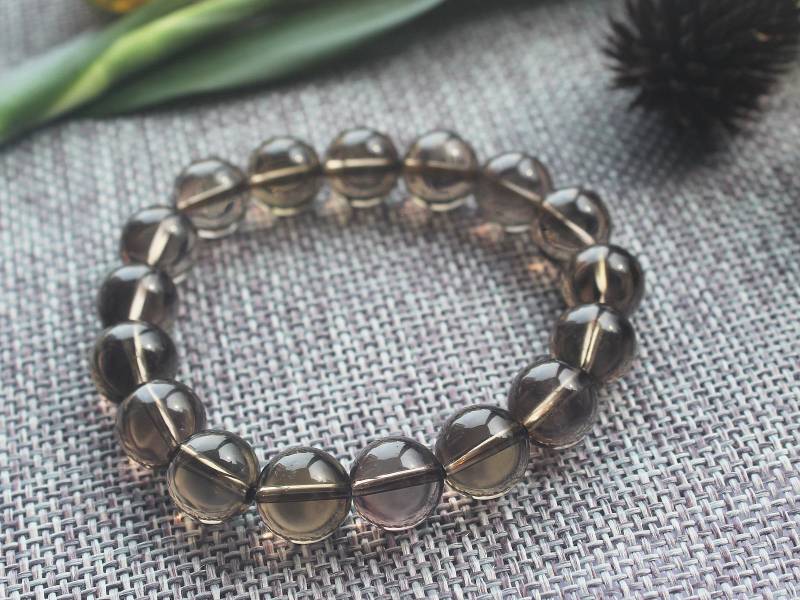 Handgemachte Natürliche Rauchquarz Perlen Armband/Natur Braun Quarz Strech Armband Schmuck/Geschenk Für Mann/Br-S80523P807 # Handgemachte Natürliche Rauchquarz Perlen Armband/Natur Braun Quarz Strech Armband Schmuck/Geschenk Für Mann/Br-S80523P807 # von Blinghand