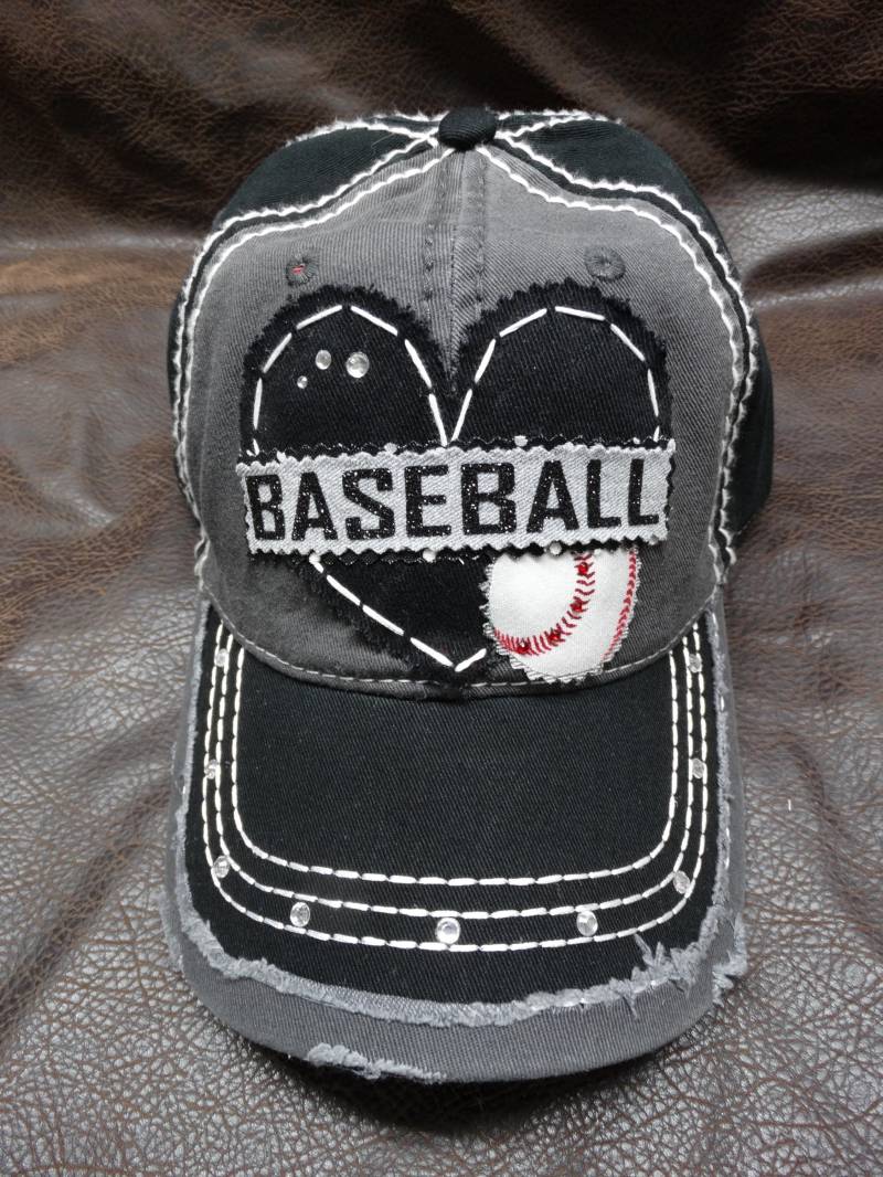 Baseball-Liebhaber-Hut - Mutter- Oma- Tante- Schwester-Frauenhut Kundengerechter Baseball-Hut Personifizieren Sie Mit Farben Und Zahlen Namen von BlingirlSpirit