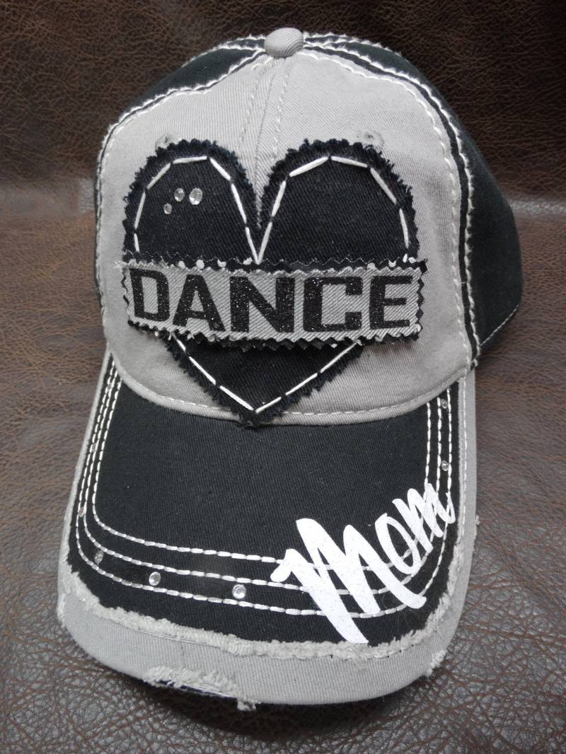 Cheer Mom Gymnastics Or Dance Distressed Hut - Anpassbare Mütze von BlingirlSpirit