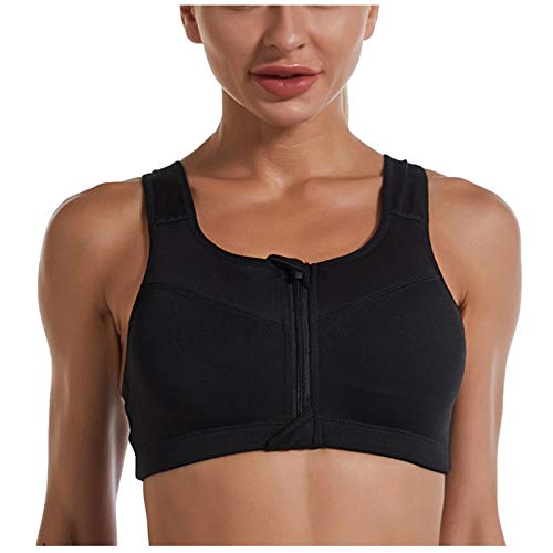 Blingko BH Damen Ohne Bügel 95c Neckholder BH Bustier LäSsig Unsichbarer BH Brust-Prothese und Alltags-BH Sport BH Top Damen Vintage Low Cut Büstenhalter Sport Bras for Women von Blingko