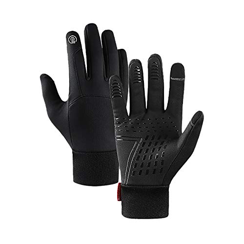 Blingko Beheizbare Winterhandschuhe Herren Damen Touchscreen Stricken Thermo Freizeit Outdoor Sports Liner-Handschuhe Unisex von Blingko