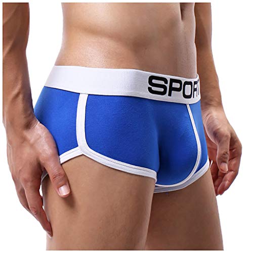 Blingko Boxershorts Herren Männer Unterhosen Kurz Funktionsunterwäsche Autmungsaktiv Laufhose für Geburtstag Unterhosen Männer Boxer Bequem Shorts Sexy Hipster Unterhosen von Blingko