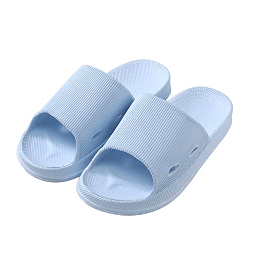 Blingko Damen Sandalen, Orthopädische Pantolette Hausschuhe Frauen Mädchen Sandaletten Flache Flip Flops Atmungsaktiv Strand Sandale Sandaletten Slide Sandal Hausschuhe Damen Pantoletten Leder von Blingko