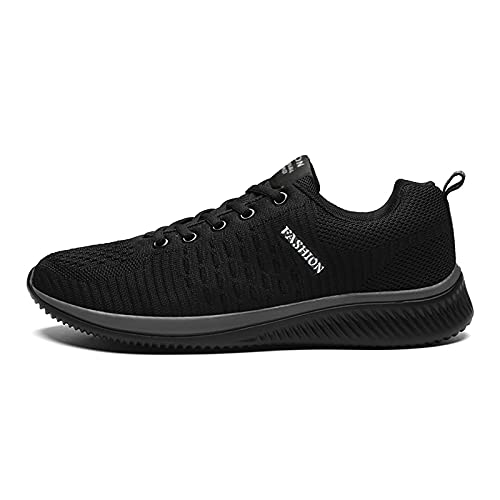 Blingko Damen Sneaker Schwarz Sportschuhe Laufschuhe Wedges Turnschuh Sneakers Turnschuhe Sportschuhe Freizeitschuhe Sneaker Damen Schwarz Damen Schuhe Sneaker Elegant Damen-Sneaker von Blingko