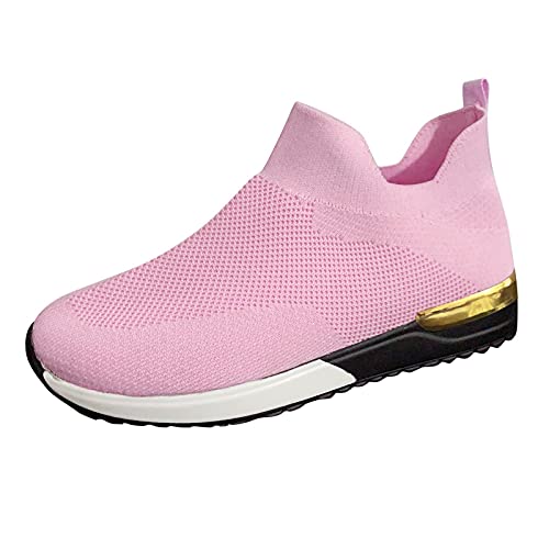 Blingko Damenschuhe Sommer 2023 Mode Wanderschuhe Schnürhalbschuhe Freizeit rutschfeste Outdoor Sports Tennis Schuhe Sneaker Damen Elegant Hallenschuhe Damen von Blingko