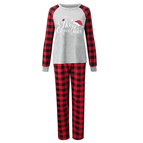 Blingko Weihnachtsfamilienoutfit Matching Pyjamas Couple Schlafanzug Einteiler Damen Pyjama Anzug Herren Weihnachtsschlafanzug Familie Set Familien Schlafanzug Weihnachten Adventskalender 2022 von Blingko