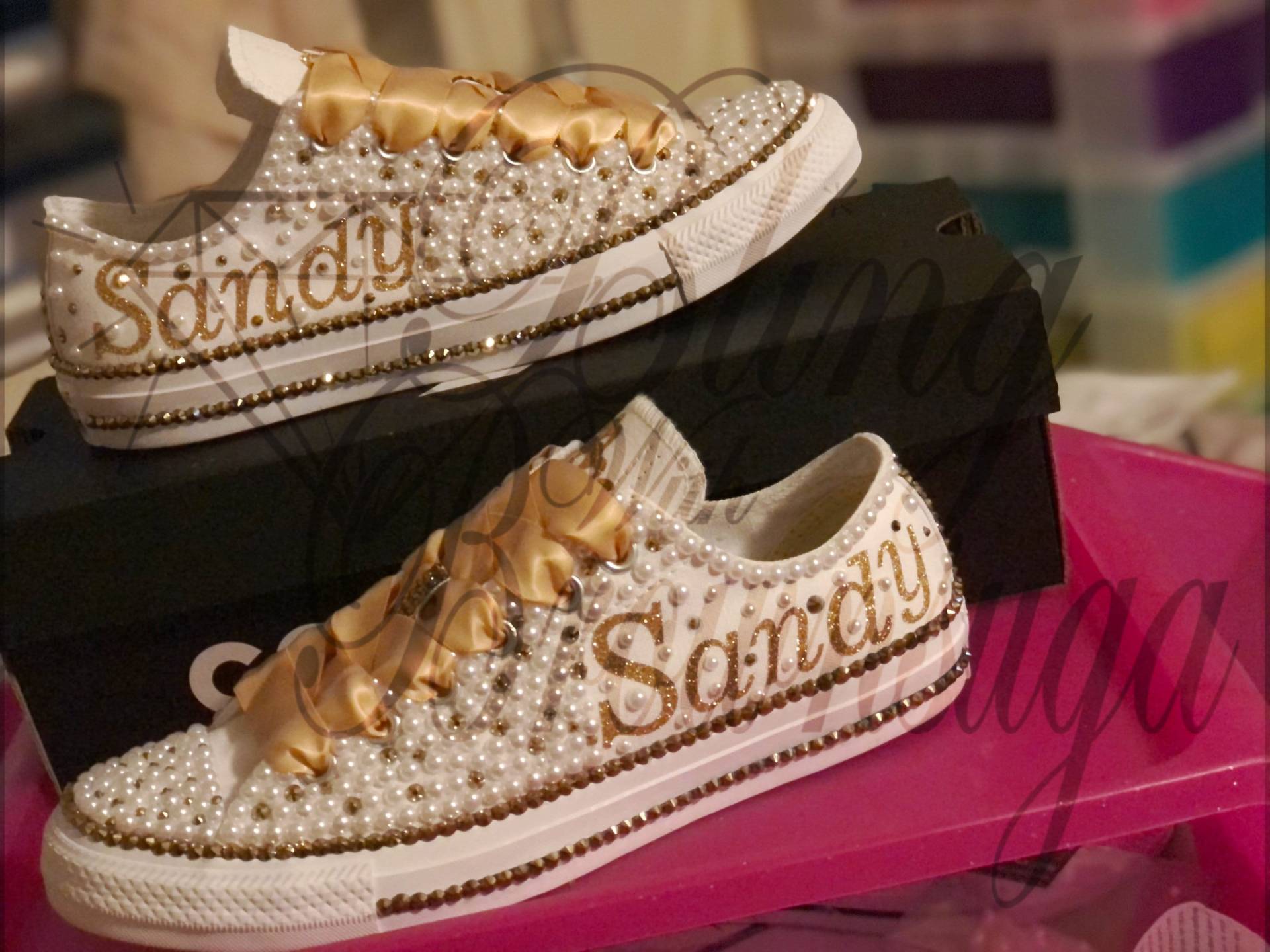 Bling Converse Bling Converse von BlingwithBrownsuga