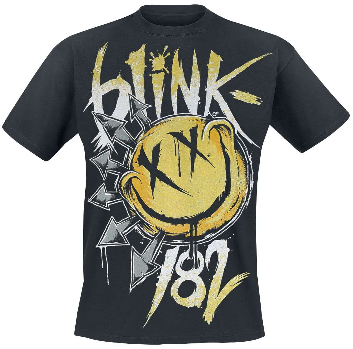 Blink-182 Big Smile T-Shirt schwarz in XL von Blink-182