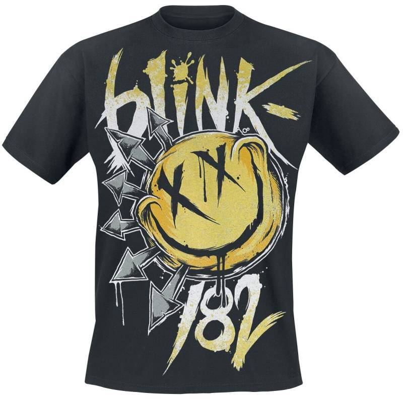 Blink-182 Big Smile T-Shirt schwarz in XL von Blink-182
