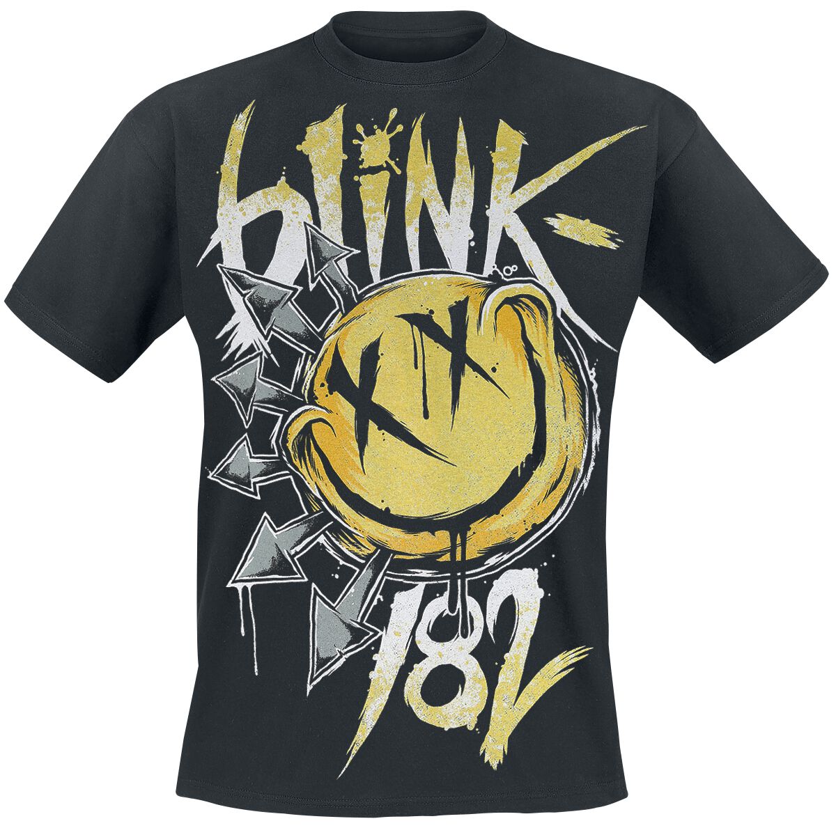 Blink-182 T-Shirt - Big Smile - S bis XXL - für Männer - Größe M - schwarz  - Lizenziertes Merchandise! von Blink-182