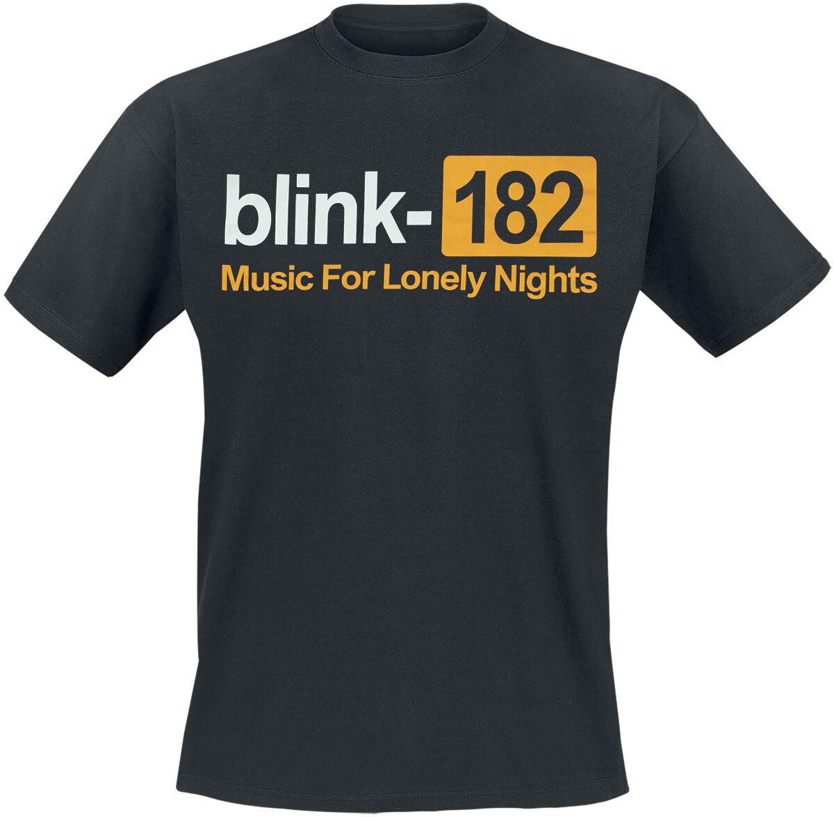 Blink-182 T-Shirt - Lonely Nights - S bis XXL - für Männer - Größe S - schwarz  - Lizenziertes Merchandise! von Blink-182