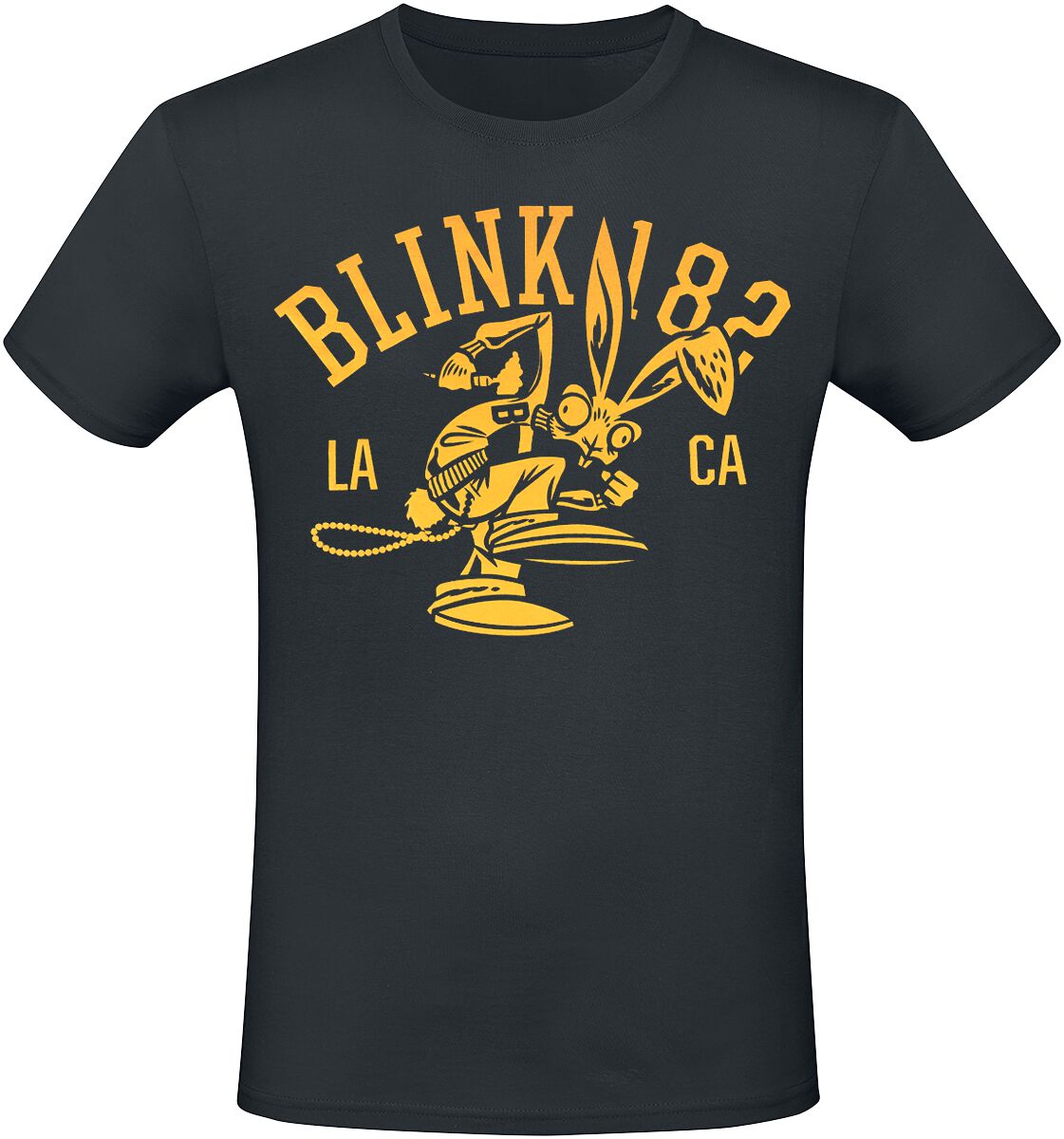 Blink-182 T-Shirt - Mascot - S bis 3XL - für Männer - Größe L - schwarz  - Lizenziertes Merchandise! von Blink-182