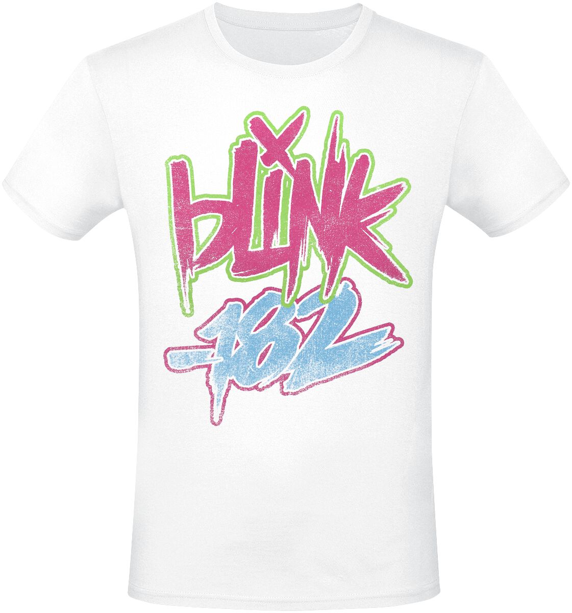 Blink-182 T-Shirt - Text - S bis 3XL - für Männer - Größe 3XL - weiß  - Lizenziertes Merchandise! von Blink-182