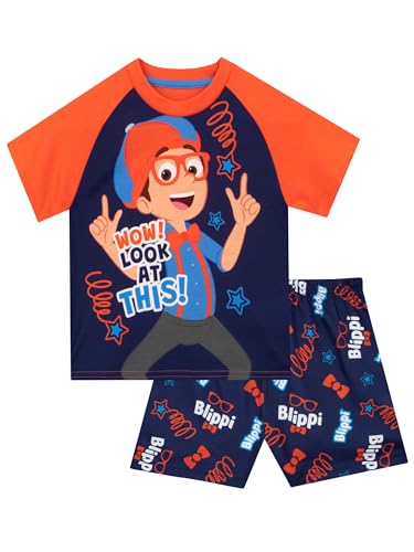 Blippi Jungen Schlafanzug Mehrfarbig 104 von Blippi