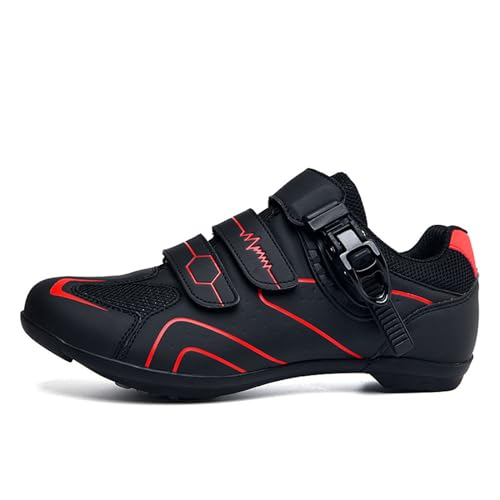 Blissbuilt Fahrradschuhe Herren Damen Reflektierende Streifen haltbares und leichtes,atmungsaktiv Harte Sohle Fahrradschuhe für Herren und Damen Radfahren Rennrad Radschuhe von Blissbuilt