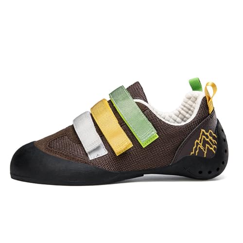 Blissbuilt Kinder Boulderschuhe Kletterschuhe Herren Damen,Leicht Atmungsaktiv rutschfeste Sportschuhe,Sneakers mit geringem Volumen Einfaches An- und Ausziehen,Für Indoor-Anfänger Fitnessstudio von Blissbuilt