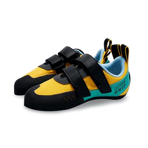 Blissbuilt Kinder-Kletterschuhe,Herren Damen Kletterschuhe Boulderschuhe,Indoor-Kletterschuhe Anfänger,Leicht Atmungsaktiv Sportschuhe,Jugend Klettern Bouldern Trainingsschuhe von Blissbuilt