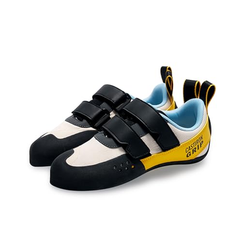 Blissbuilt Kinder-Kletterschuhe,Herren Damen Kletterschuhe Boulderschuhe,Indoor-Kletterschuhe Anfänger,Leicht Atmungsaktiv Sportschuhe,Jugend Klettern Bouldern Trainingsschuhe von Blissbuilt