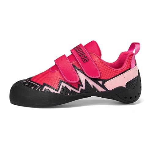 Blissbuilt Kletterschuhe Herren Damen universelle Trainingsschuhe Anfänger Klettern Indoor Bouldern Trainingsschuhe rutschfeste und atmungsaktive Kinder Kletterschuhe 32-44EU von Blissbuilt