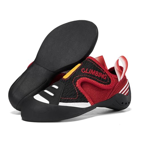 Blissbuilt Kletterschuhe für Anfänger,Professionelles Klettern Boulderschuhe,rutschfeste Trainingsschuhe für Damen und Herren,Kinderkletterschuhe für Indoor- Outdoor-Klettertouren von Blissbuilt