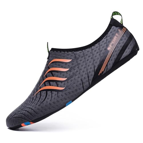 Blissbuilt Schnell Trocknend Strandschuhe Surfschuhe Tauchschuhe,Schwimmen Leicht,Leicht Schnell Trocknend Wasserschuhe Weiche Atmungsaktiv Leicht rutschfest Schuhe Für Damen Herren von Blissbuilt