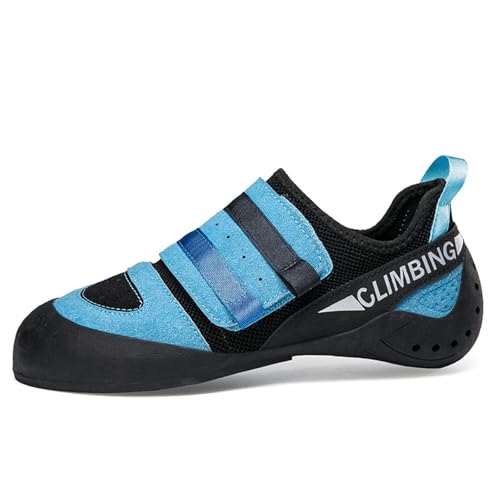 Kletterschuhe Männer Frauen,rutschfeste und atmungsaktive Kletterschuhe,IndoorKletterschuhe Leichte Boulderschuhe,Freizeit Training Sportschuhe,Für Jugend Erwachsene Anfänger von Blissbuilt