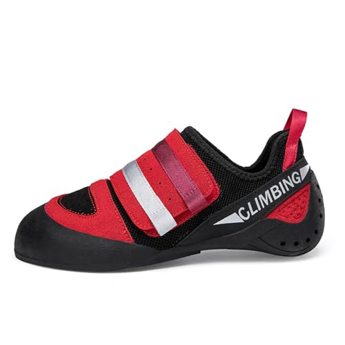 Kletterschuhe Männer Frauen,rutschfeste und atmungsaktive Kletterschuhe,IndoorKletterschuhe Leichte Boulderschuhe,Freizeit Training Sportschuhe,Für Jugend Erwachsene Anfänger von Blissbuilt